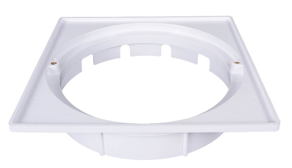 CMP 25538-900-000 square skimmer collar in white