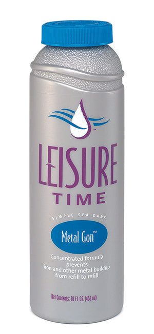 Leisure Time Metal Gon 1 pint spa metal sequestrant bottle, product photo