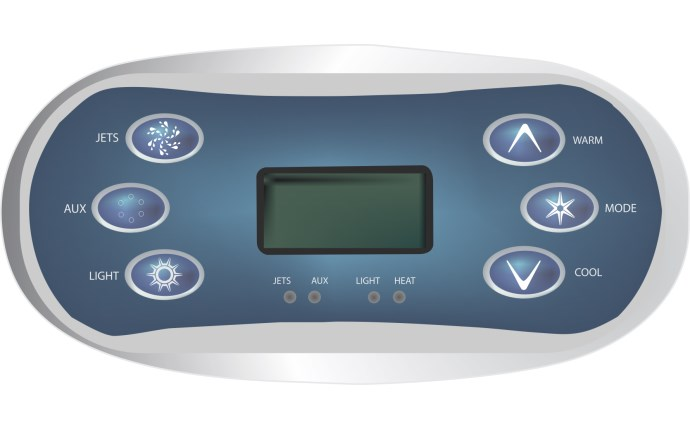 HydroQuip 80-11774-K J/J/L/W/M/C spa control panel overlay