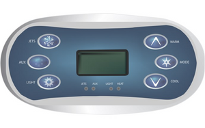 HydroQuip 80-11774-K J/J/L/W/M/C spa control panel overlay