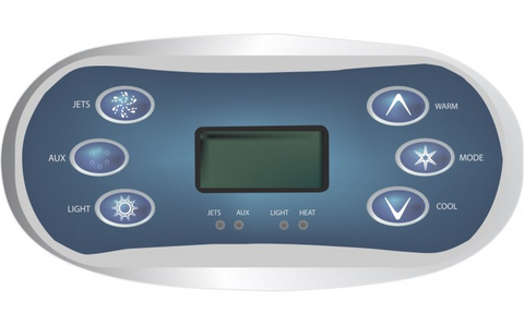 HydroQuip 80-11774-K J/J/L/W/M/C spa control panel overlay