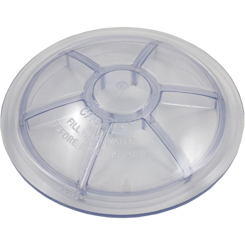 Pentair 070795 clear Lexan pump lid for WhisperFlo and Aquatron metal clamp style pumps