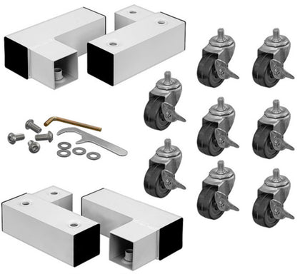 GLI 99-55-4390003 solar reel mobile caster kit for Hurricane in-ground solar reel system