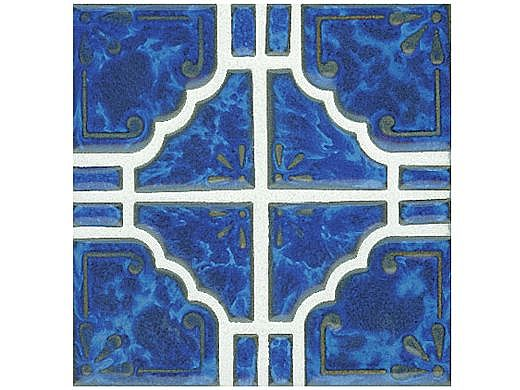 National Pool Tile Moonbeam Series ME44 pool tile in Lake Blue