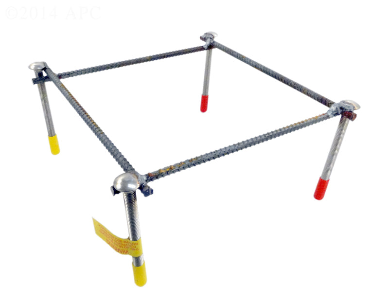 S.R. Smith 69-209-006-SS 12 inch by 12 inch stainless steel concrete base jig
