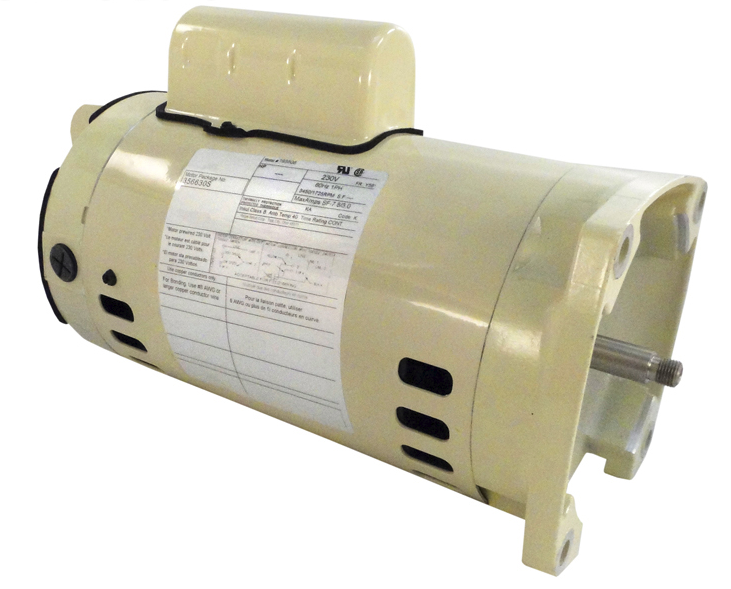 US Motors 356630S square flange 1 HP two speed 230V pool pump motor