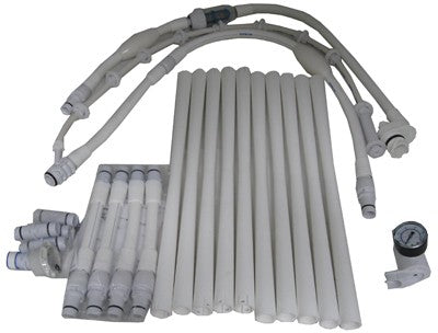 Hayward AX6000HAV complete rigid pressure hose in white for Phantom, Viio and Viper cleaners