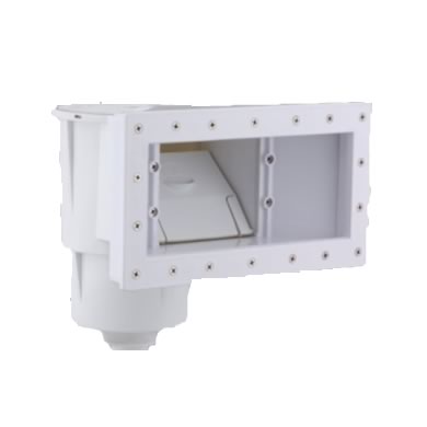 Hayward SP10851OM complete wide track skimmer in white with square lid
