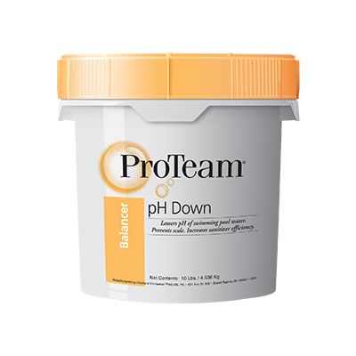 Proteam pH Down, 10 lb Bucket, Case of 4