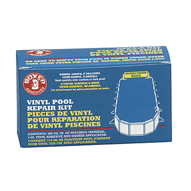 Boxer Adhesives 110 vinyl liner repair kit, 4 oz. tube