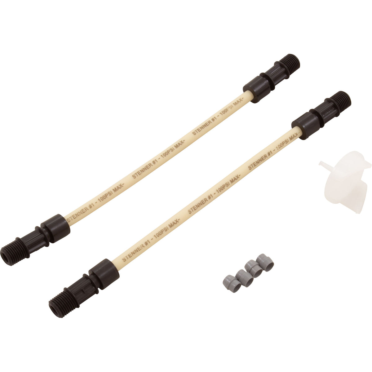 Stenner Pumps UCCP201 #1 Santoprene pump tube with 1/4 inch ferrules, 2 pack