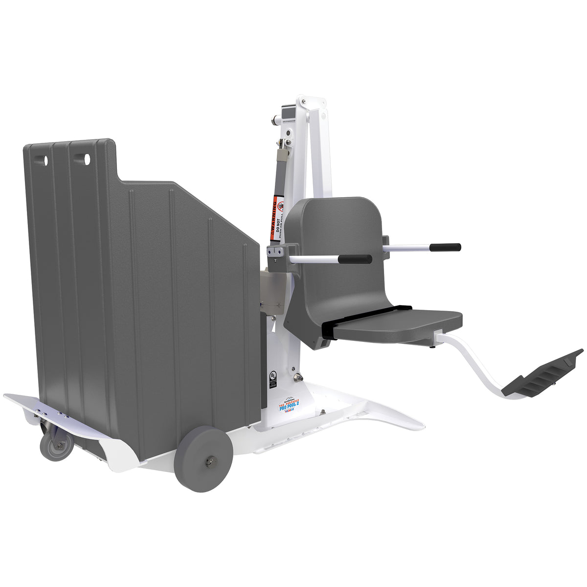 Aqua Creek Portable Pro Pool 2 F-PPP2-G white portable pool lift with gray