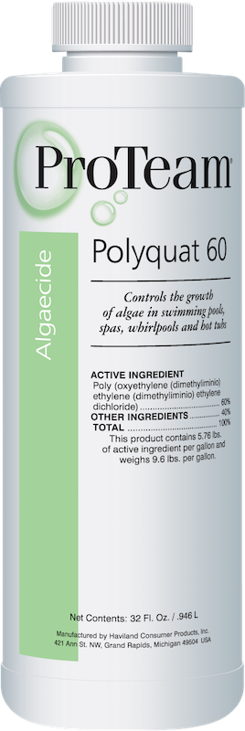 ProTeam Polyquat 60 highly concentrated algaecide, 1 quart bottle