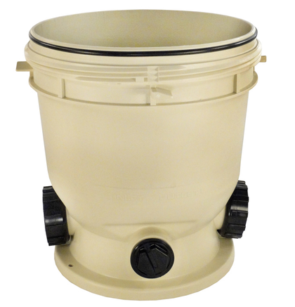 Pentair 178554 almond tank bottom for Clean and Clear and Predator 75 sq ft cartridge filters