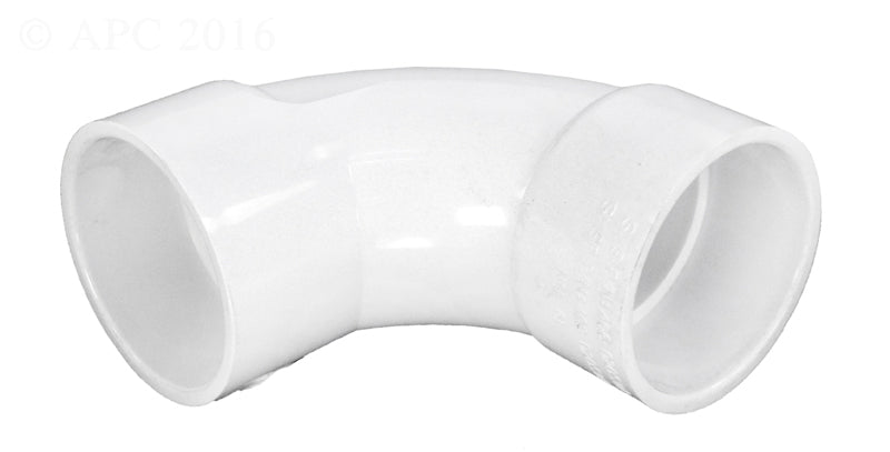 Dura Plastics 406-020SW 2 inch schedule 40 PVC sweep elbow, slip by slip
