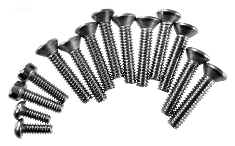 Pentair 79205300 10-hole niche 1 inch screw kit with double wall gasket