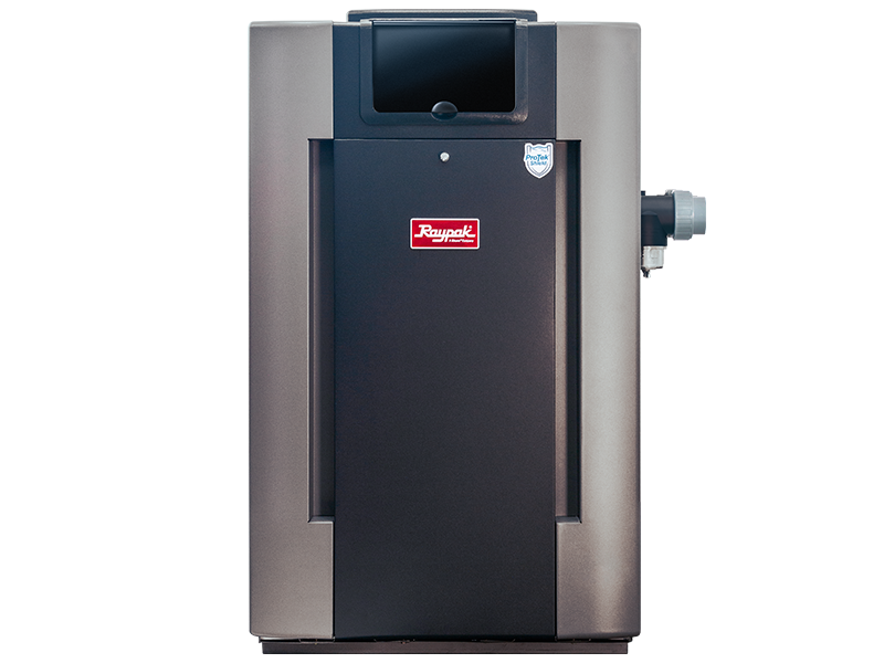 Raypak 009970 high altitude natural gas pool heater, 200,000 BTU