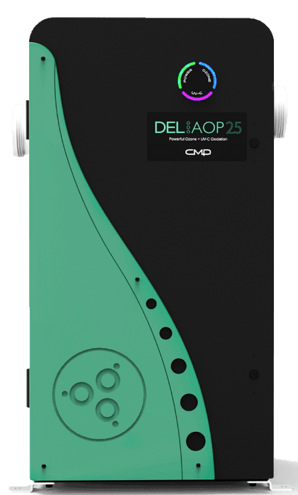 CMP DEL AOP 25 Next Gen ozone and UV-C pool sanitizer, part 53000-025-000, front view