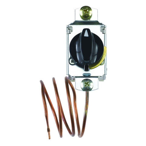 Intermatic 178T24 freeze protection thermostat with knob and wiring