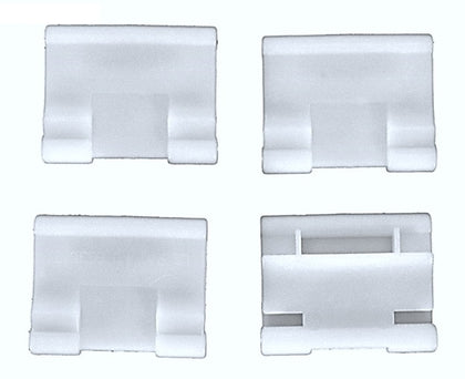 Poolvergnuegen 896584000-419 skirt brackets, four per pack, for The Pool Cleaner cleaners