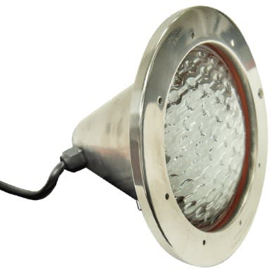 J&J Electronics 25025 incandescent pool light fixture, 400W 120V with 100' cord