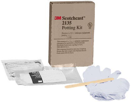 3M Scotchcast 2136 wet niche potting kit for pool light ground connections