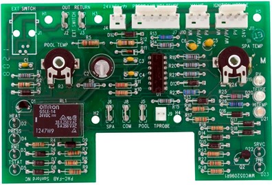 Pentair 470179 digital thermostat circuit board, IID version