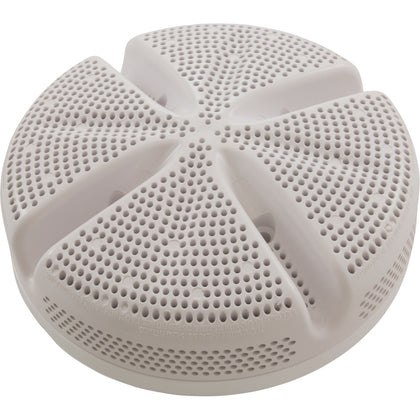 Waterway 640-8240 V 6 inch Ultra Suction with 1-1/2 inch threaded wall fitting, white