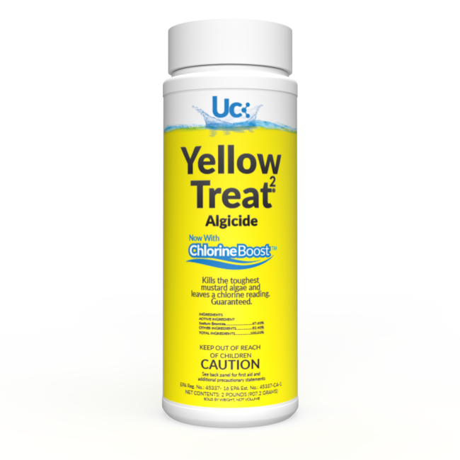 United Chemicals Yellow Treat 2 mustard algicide, 2 lb container