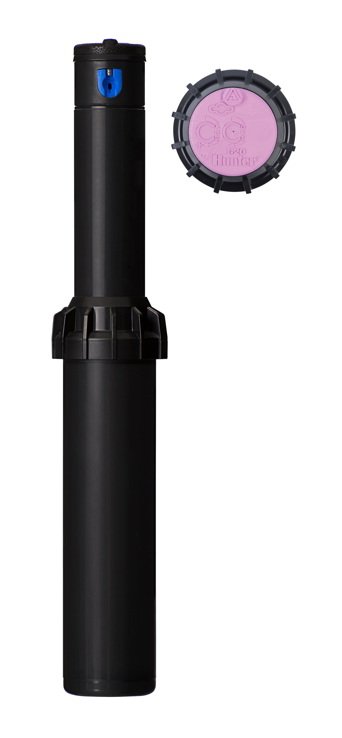 Hunter I-20-06-R, I-20 Rotor, 6", adjustable from 50° to 360°, ¾" inlet, check valve, reclaimed ID