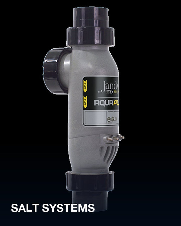 Salt systems: a Jandy AquaPure salt cell