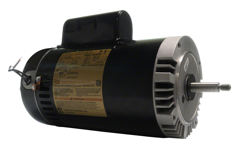 Hayward 3 HP Max-Rated Threaded Shaft Motor for Super II SP3000 and SP3000X Pumps, 230V, SPX1625Z1M