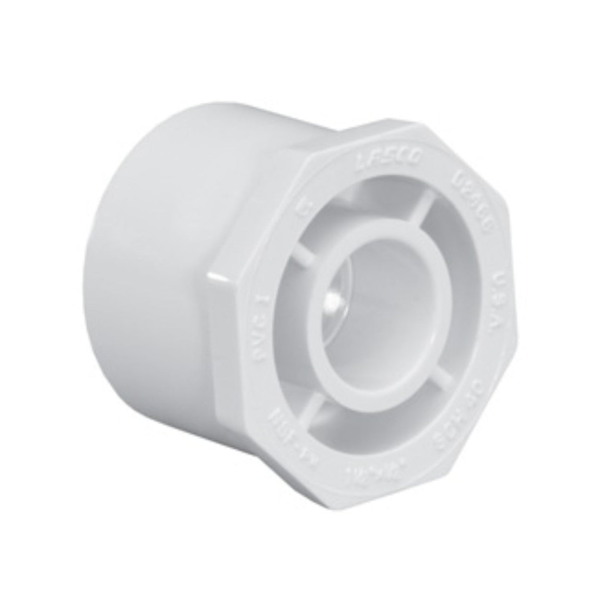 Lasco 2 x 3/4 in. PVC Reducer Bushing, Spigot x Slip, 437-248