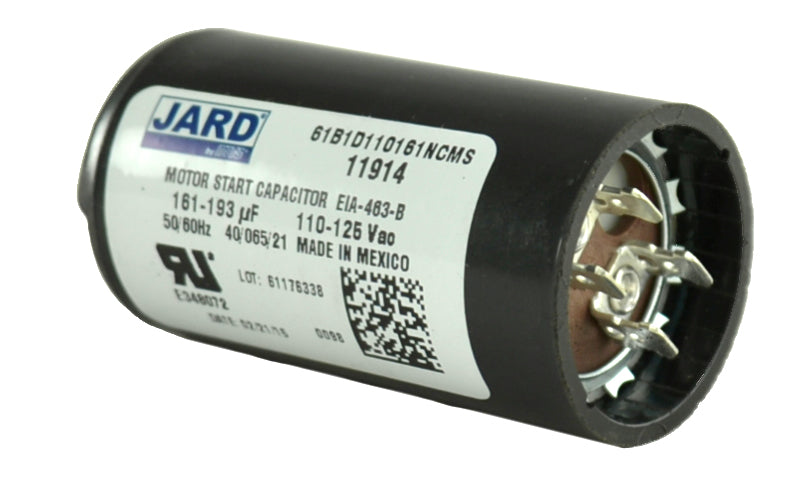 SuperPro 11914 start capacitor, 161/192 MFD at 125V