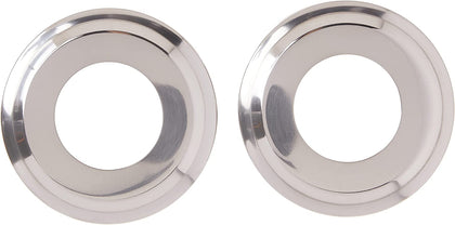Swimline Stainless Steel Ladder and Handrail Escutcheons for 1.9 in. Rails, Pair, 87904