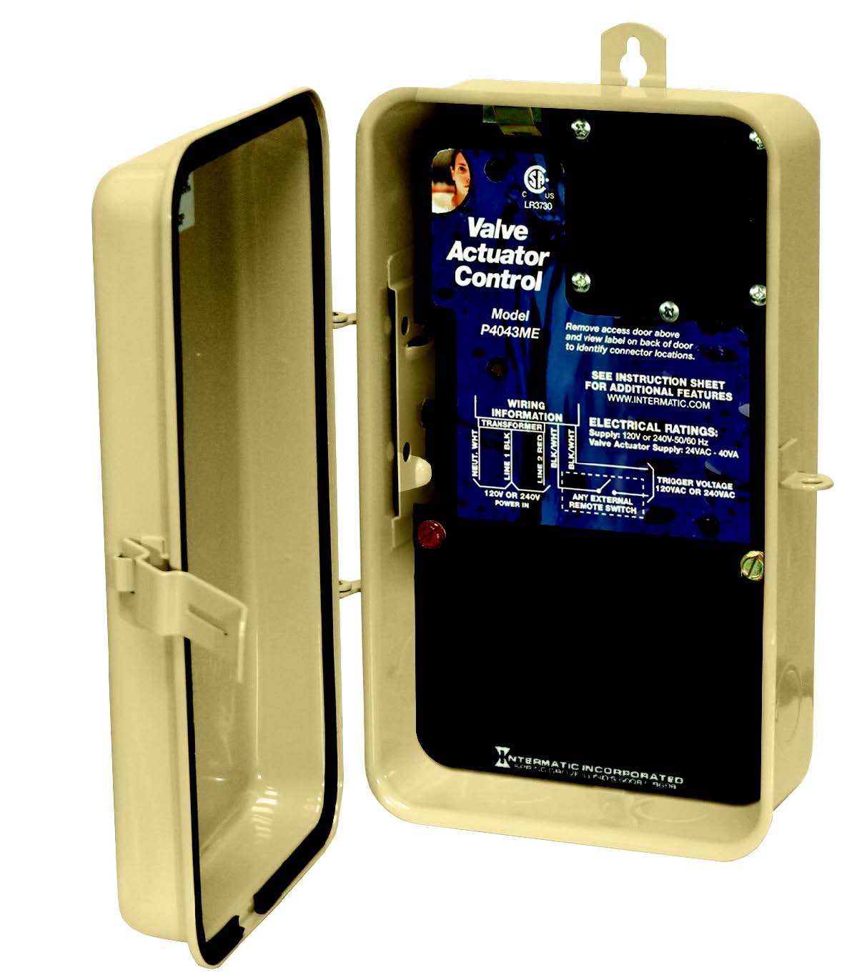 Intermatic PE140 1-circuit valve actuator control with timer and enclosure