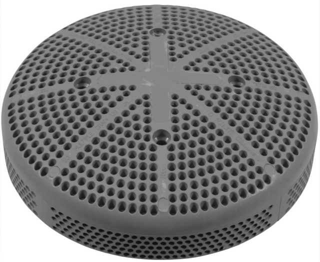 CMP Dark Gray Fiberglass Suction Drain Cover, VGB Compliant, 25215-001-003
