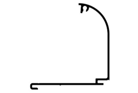 Coverstar 20' x 40' Coping Clip-On Kit Rounded Edge | A0703