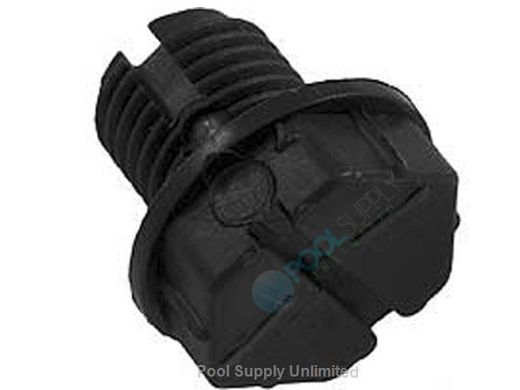 Waterways 3/8" Quarter Slot Plug Blk 715-1201