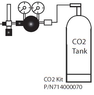 Pentair IntelliChem Chemical Controller CO2 Kit with Diffuser, Solenoid, Regulator | 714000070