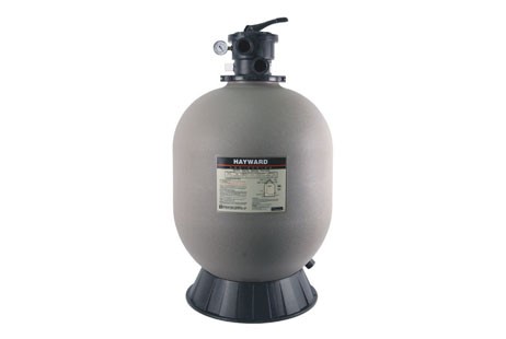 Hayward Pro Series Top Mount Sand Filter 18 inch Tank Includes Top Mount 1.5 inch Threaded Vari-Flo Valve | W3S180T