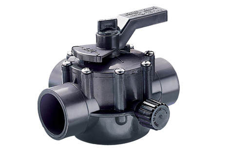 Jandy 1.5" - 2" Positive Seal 2 Port Valve CPVC | Gray | 1157