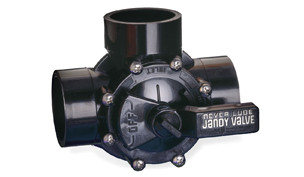 Jandy Pro Series Never Lube Standard Diverter 1 1/2" - 2" Positive Seal 3 Port Valve | with Internal & External Stop | 4945