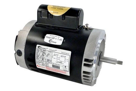 Magnetek Threaded Shaft Motor 1HP 115/230V 56 Round Frame Full-Rate | B128