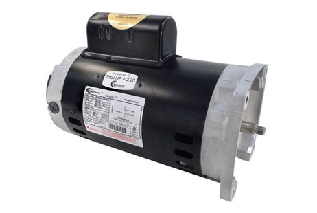 Magnetek Square Flange Motor 2HP 230V Full Rate Two Speed | B985