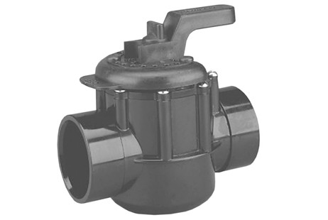 Pentair Compool Lube-Free Diverter Valve 2"-2.5" | 2 Port CPVC | 263027