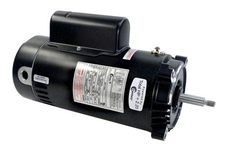 AO Smith Threaded Shaft Motor 1HP 115V/230V 56 Round Frame Full-Rate | ST1102