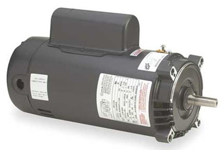 A.O. Smith Keyed Motor 1HP 115V/230V Full-Rate Energy Efficient 56 Round Frame | CK1102