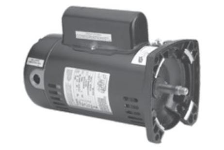 A.O. Smith Square Flange Motor .75HP 115V Full Rate Two Speed Energy Efficient | SQL1072R