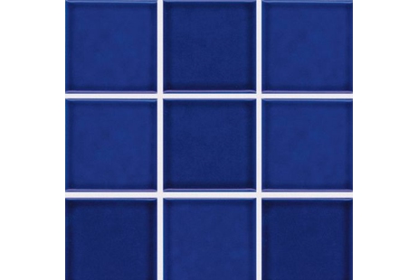 National Pool Tile 2x2 Glazed Series Pool Tile | Cobalt Blue | BX250